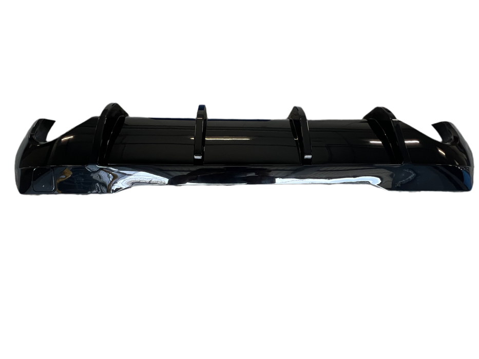 For BMW F40 1 Series M Sport 118i 128ti M135i Gloss Black Rear Diffuser