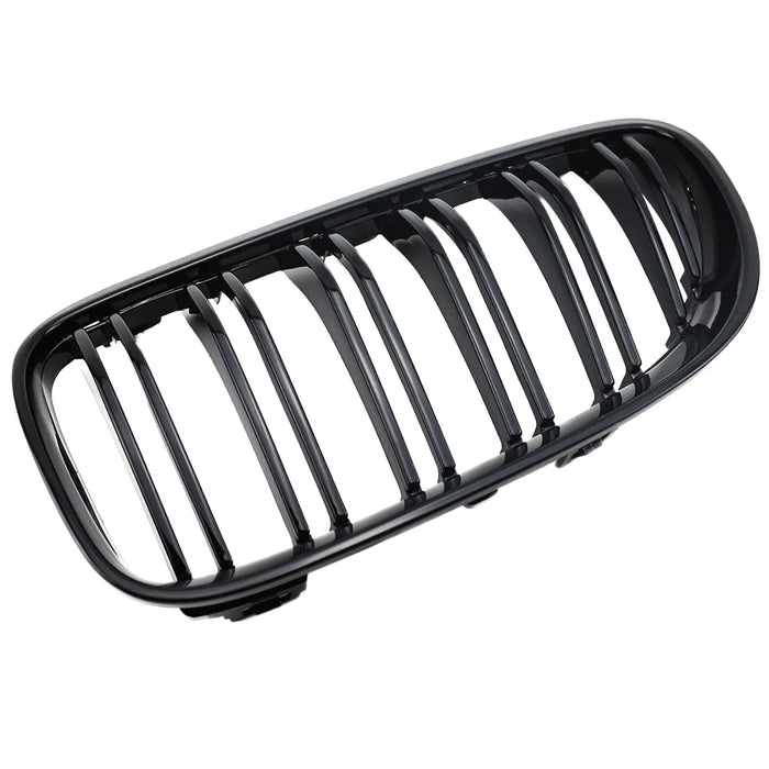 Gloss Black Double Slats Kidney Grilles Fit FOR BMW【3 Series E92 E93 LCI 335i 330i 328i 320I】【E92 E93】