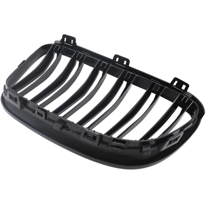 Gloss Black Double Slats Kidney Grilles Fit FOR BMW【3 Series E92 E93 LCI 335i 330i 328i 320I】【E92 E93】