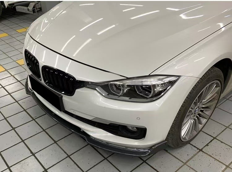 ABS Glossy Black Front Bumper Lip for BMW【Standard F30/F31 316 318 320 328 330】