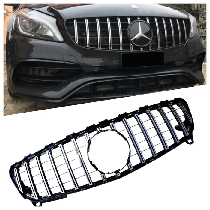 ABS Front Grille For MERCEDES BENZ【W176 A180/200/250 A45 AMG】16-18【GT SV】