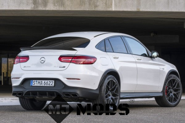 ABS Glossy Black Rear Spoiler fit for Mercedes-Benz GLC-Class【C253 Coupe】【GLC200/220/250/300/350 & GLC43 GLC63 AMG】【GLC63 Style】
