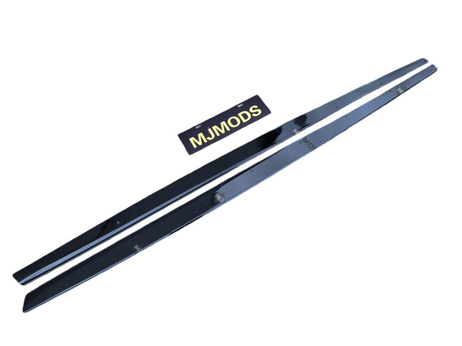 ABS Glossy Black Side Skirts for BMW M Series【M3 F80 M4 F82/F83】【MP Style】