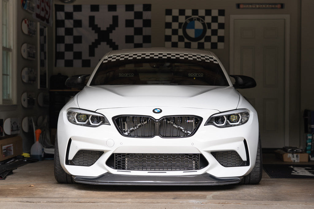 Carbon Fibre Front Bumper Lip for BMW F87 M2 & M2C Competition【M2C-GTS Style】