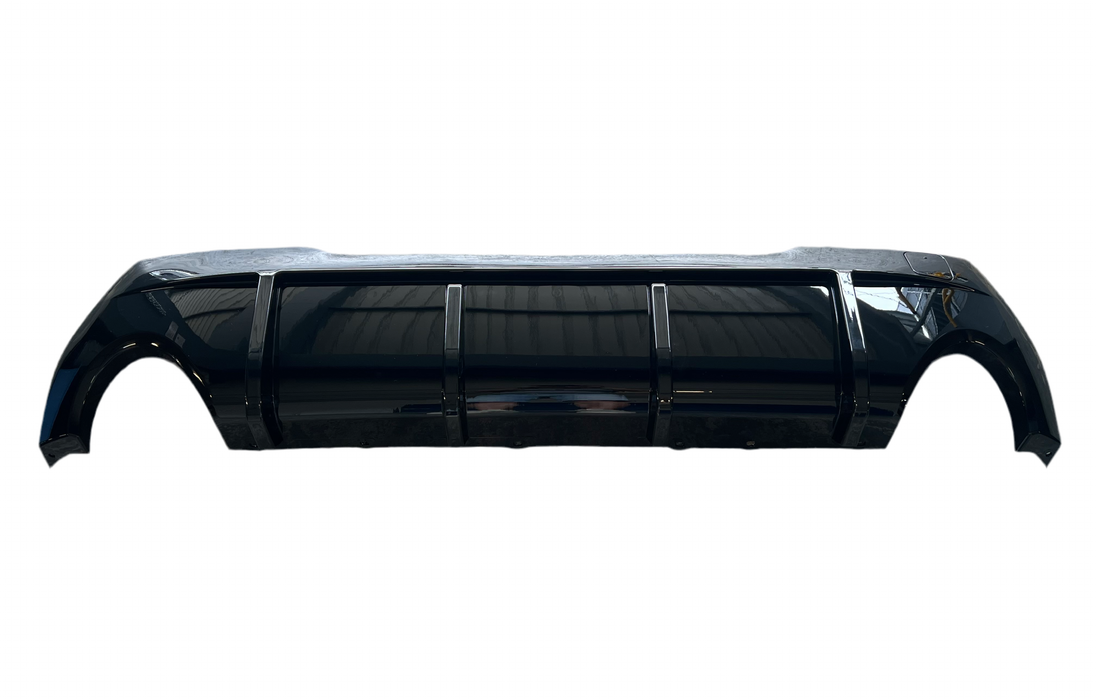 For BMW F40 1 Series M Sport 118i 128ti M135i Gloss Black Rear Diffuser