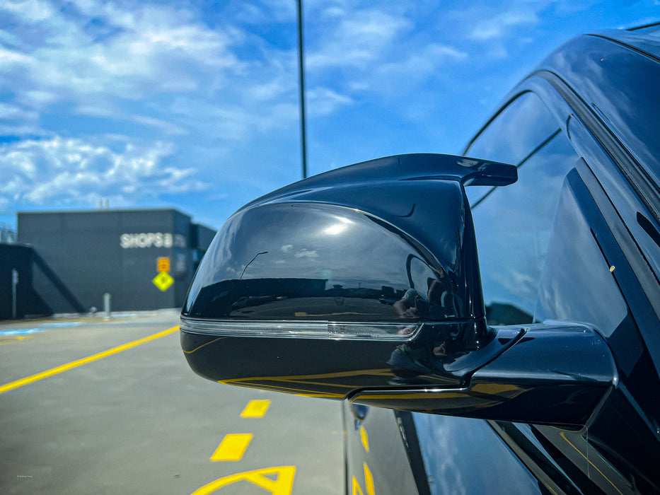 ABS Glossy Black Mirror Covers For BMW【X3 G01 X4 G02 X5 G05 X6 G06 X7 G07】2017-2025