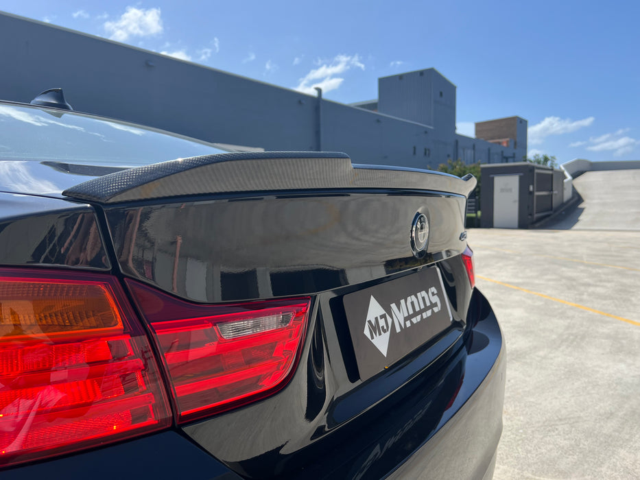 Carbon Fibre Rear Boot Spoiler for BMW 4 Series【F32 Coupe 440i 435i 430i 428i 420i/d】【CS Style】