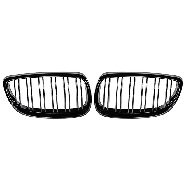ABS Gloss Black Kidney Grilles Fit For BMW【E90 E92 E93 M3】F8x M Style