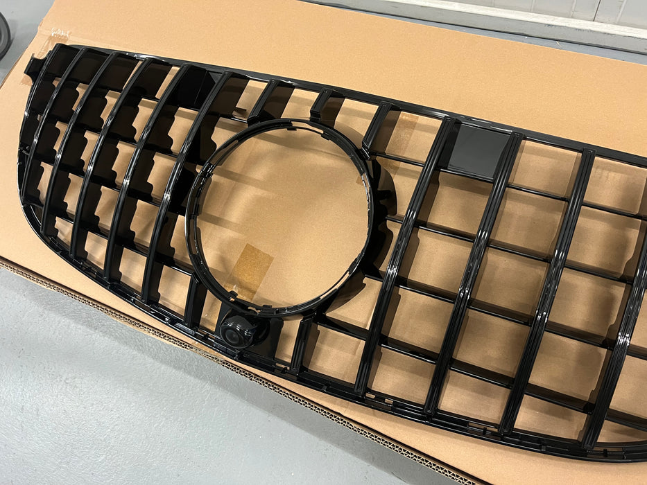 GT Front Grille For Mercedes-Benz GLE 63 AMG【C292 W166】2015-2019【GT BK】