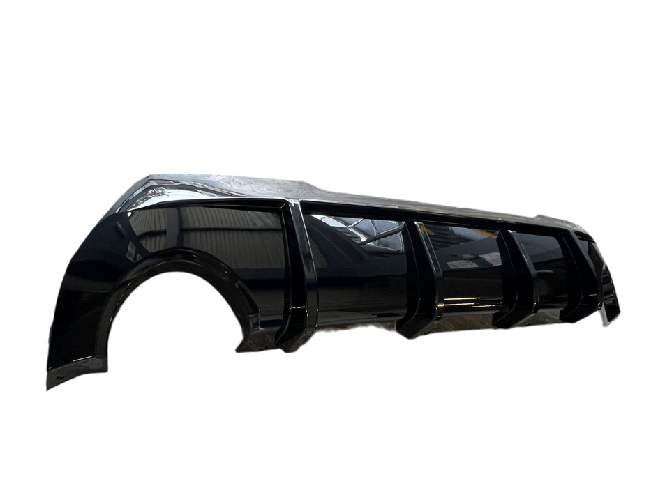 For BMW F40 1 Series M Sport 118i 128ti M135i Gloss Black Rear Diffuser