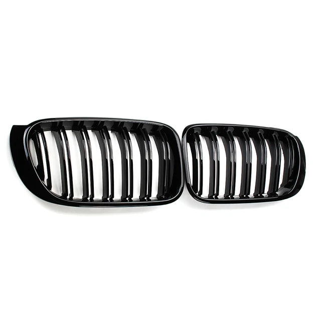 ABS Glossy Black Front Grille for BMW【X3 F25 & X4 F26】【M40i & 20i/20d/30i/30d/30e】LCI 14-17【Twin 】