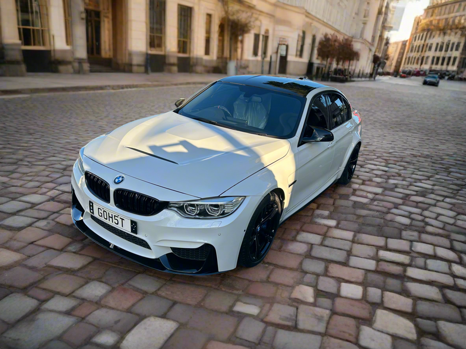 ABS Glossy Black Side Skirts for BMW M Series【M3 F80 M4 F82/F83】【MP Style】