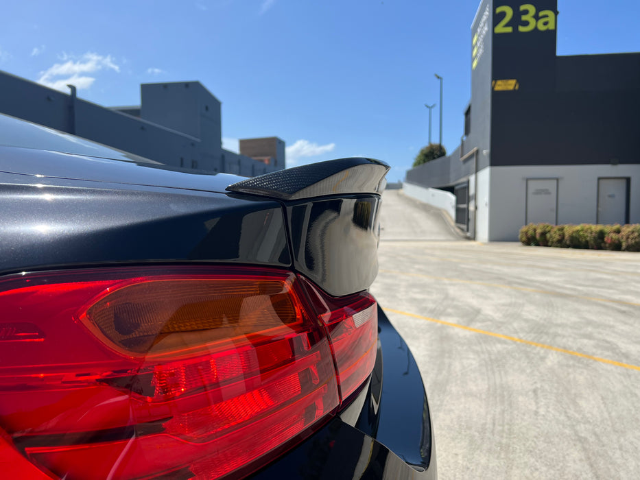 Carbon Fibre Rear Boot Spoiler for BMW 4 Series【F32 Coupe 440i 435i 430i 428i 420i/d】【CS Style】