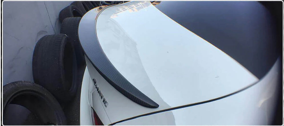 ABS Glossy Black Rear Boot Spoiler fit for Mercedes-Benz CLA Class【C117 Coupe/Sedan】13-19 【AMG Style】