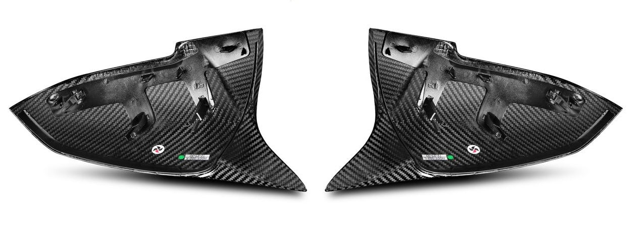 Prepreg Dry Carbon Fibre Mirror Cover For BMW 1/2/3/4 series F20 F22 F30 F31 F32 F33 F36 F87 M2【M3 Style】