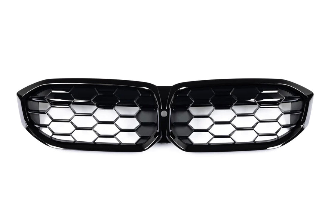 ABS GLOSSY BLACK FRONT KIDNEY GRILLE SHADOWLINE fit for BMW【G21 LCI M340 330 328 320 M Sport】【G20 LCI M340i Style】