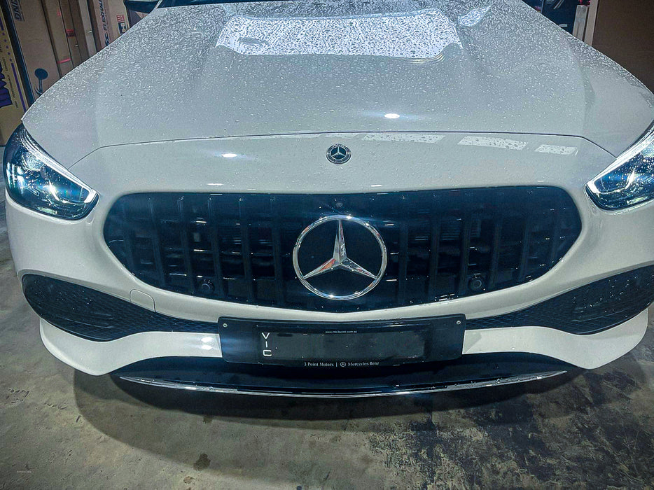 ABS Front Grille For Mercedes Benz C Class Edition C only【W206 C206】【C200/C220/C250/C300/C350】2022+【GT ALL BK】