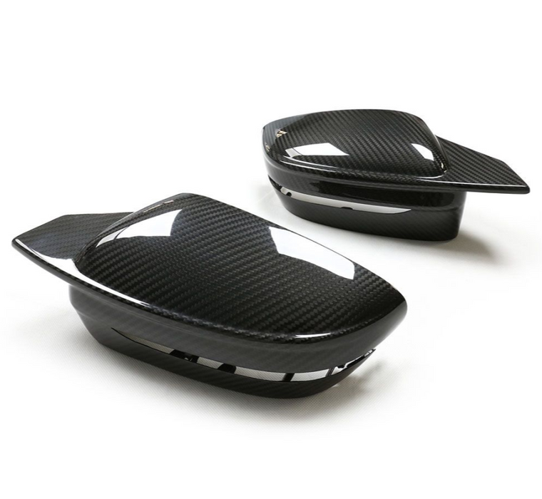 Prepreg Dry Carbon Fibre Mirror Cover For BMW 1/2/3/4/5 Series G42 G20 (incl G20 LCI) G30 G22 G26 G11 G12 G14 G15 G16 【M3 Style】