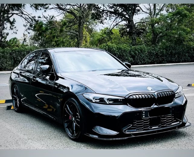 Gloss Black Front Lip Splitter fit for BMW【G20/G21 LCI M340i 330i 320i M Sport】3D Style