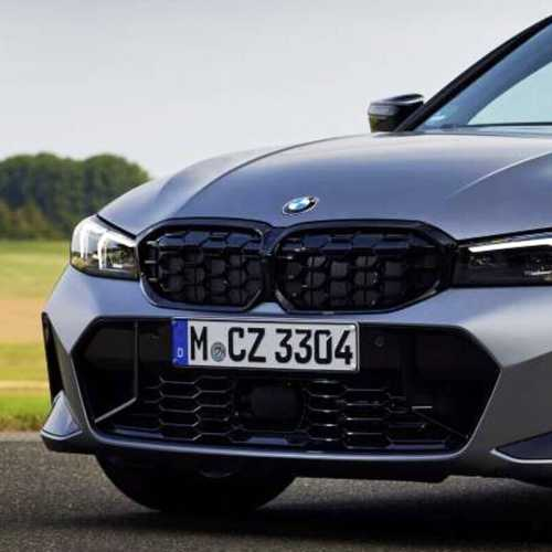 ABS GLOSSY BLACK FRONT KIDNEY GRILLE SHADOWLINE fit for BMW【G21 LCI M340 330 328 320 M Sport】【G20 LCI M340i Style】
