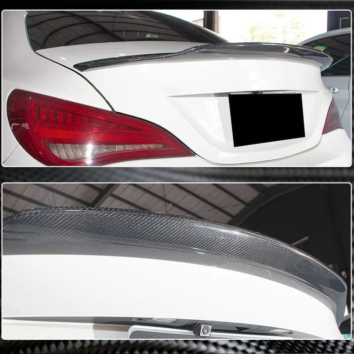 Carbon Fibre Rear Trunk Boot Spoiler for Mercedes-Benz CLA Class【C117 Coupe/Sedan】13-19【PSM Style】