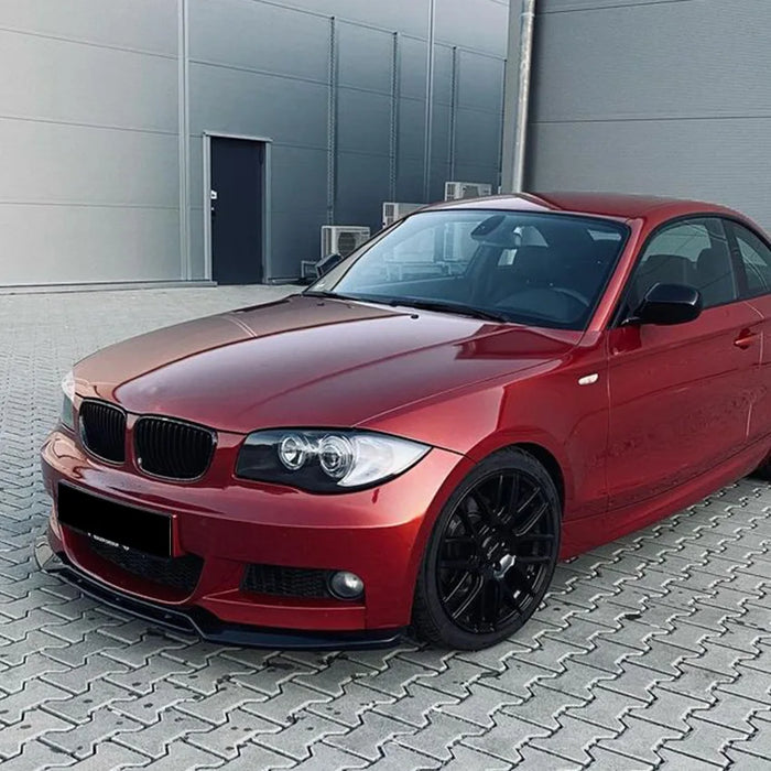 ABS Glossy Black Front lip Splitter fit for BMW E82 Coupe 135i 130i 128i 125 123】