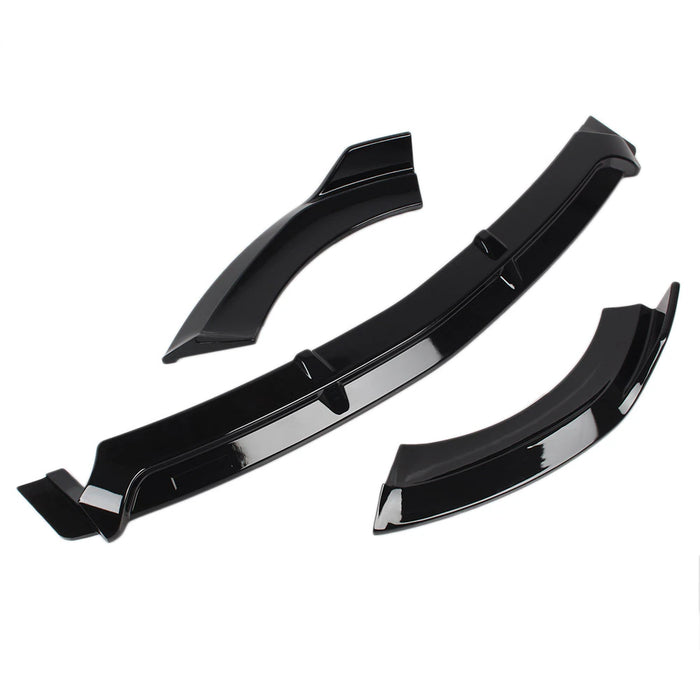ABS Glossy Black Front Lip For MERCEDES BENZ E CLASS【W213/S213/C238/A238】【E200/220/300/350/400/450 AMG】【E43 AMG/E53 AMG】2020+