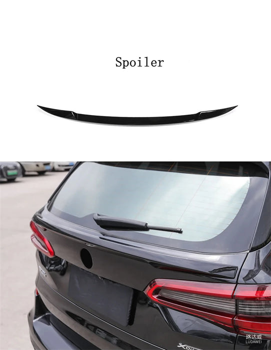 G05 X5 Pre-LCI Black-Out Kit Gloss Black Full Body Kit (Front Lip, Side Skirts, Rear Diffuser, Mid-Spoiler, Roof Spoiler,  Mirror Covers, Grilles)