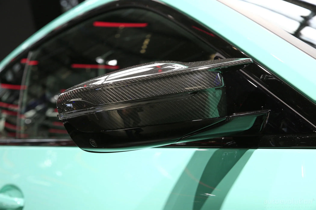 Prepreg Dry Carbon Fibre Mirror Cover For BMW High End G80 G81 G82 G83 G87 M3 M4 M2 【G26 M440i】 【G20 LCI M340i】 【G42 M240i】【M3 Style】