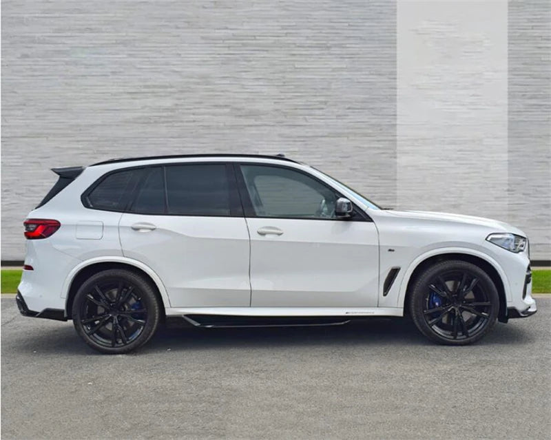 G05 X5 Pre-LCI Black-Out Kit Gloss Black Full Body Kit (Front Lip, Side Skirts, Rear Diffuser, Mid-Spoiler, Roof Spoiler,  Mirror Covers, Grilles)