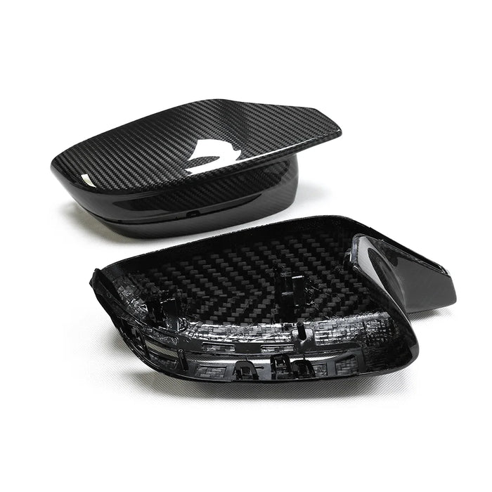 Prepreg Dry Carbon Fibre Mirror Cover For BMW High End G80 G81 G82 G83 G87 M3 M4 M2 【G26 M440i】 【G20 LCI M340i】 【G42 M240i】【M3 Style】