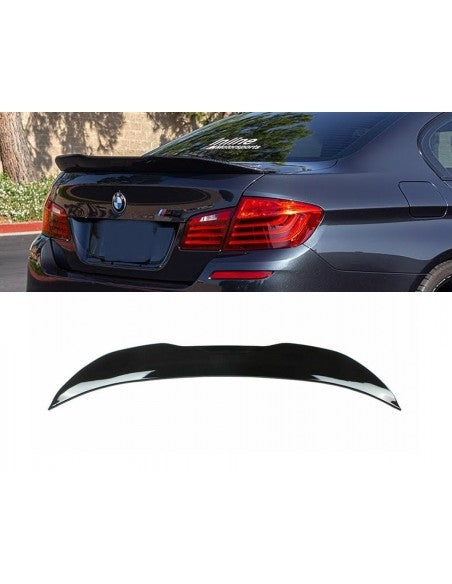 Gloss Black Rear Boot Lip Spoiler for BMW【F10 M5 520i 520d 528i 530i 535i】【PSM】