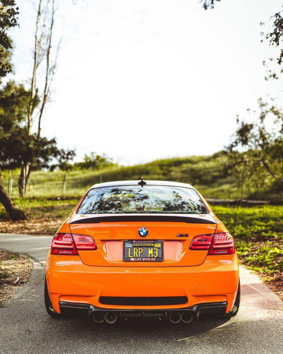 ABS Glossy Black Rear Boot Spoiler fit for BMW 3 Series【E92 Coupe & M3 E92 335 330 325 320】【P Style】