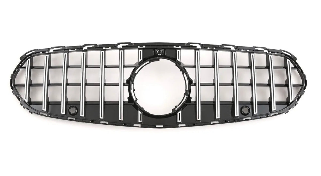 ABS Front Grille For Mercedes Benz C Class Edition C only【W206 C206】【C200/C220/C250/C300/C350】2022+【GT Chrome】