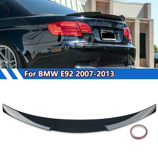 ABS Glossy Black Rear Boot Spoiler fit for BMW 3 Series【E92 Coupe & M3 E92 335 330 325 320】【M4 Style】