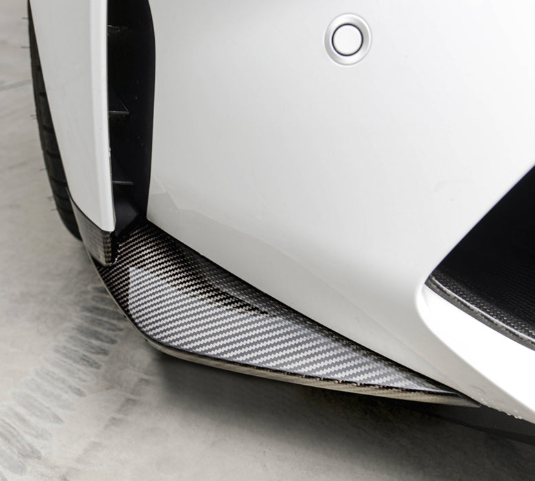 Dry Carbon Fibre Front Bumper Splitter for BMW【M3 G80 & M4 G82 G83】Front Side