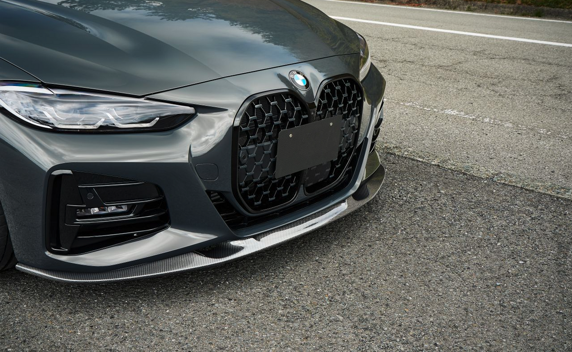 Carbon Fibre Front Bumper Lip for BMW 4 Series【G22/G23 420/430/M440】2020+【3D Type】