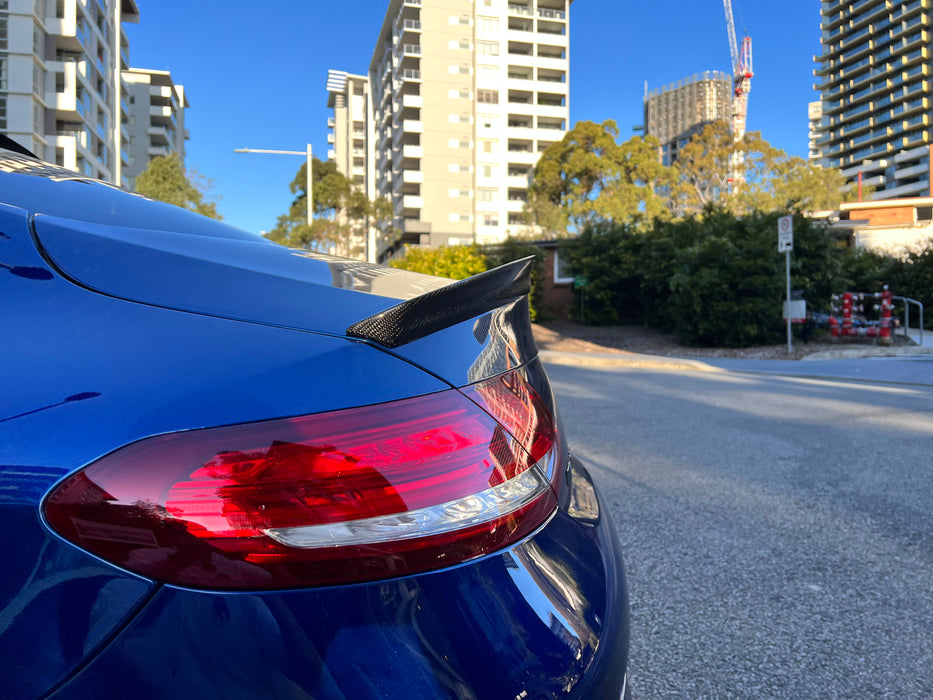 Carbon Fibre Rear Bumper Spoiler for MERCEDES-BENZ C CLASS【C205 COUPE A205 CONVERTIBLE】【2D-FD Final Edition Style】