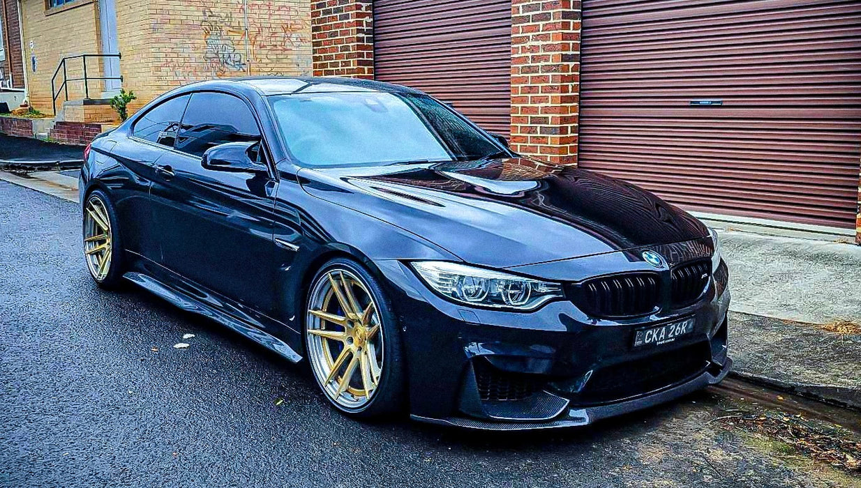 Carbon Fibre Side Skirts fit for BMW【M4 F82 F83】