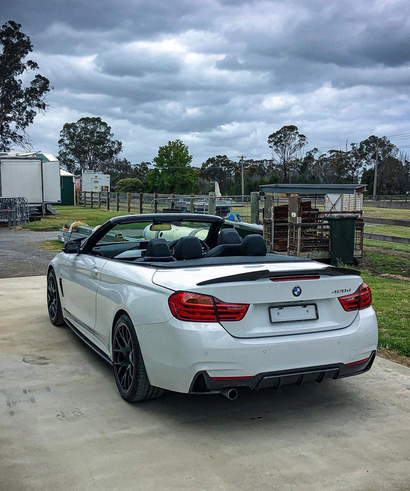 ABS Glossy Black Rear Boot Spoiler fit for BMW 4 Series and M4【F33 F83 Convertible 440i 435i 430i 428i 420i/d M4】【M4 Style】