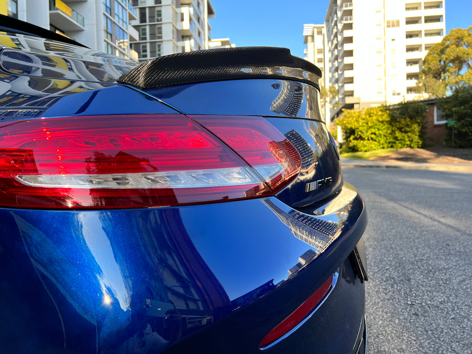 Carbon Fibre Rear Bumper Spoiler for MERCEDES-BENZ C CLASS【C205 COUPE A205 CONVERTIBLE】【2D-FD Final Edition Style】