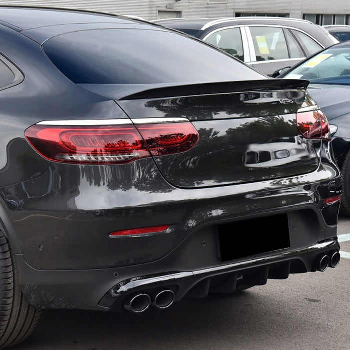 ABS Glossy Black Rear Spoiler fit for Mercedes-Benz GLC-Class【C253 Coupe】【GLC200/220/250/300/350 & GLC43 GLC63 AMG】【GLC43 AMG Style】