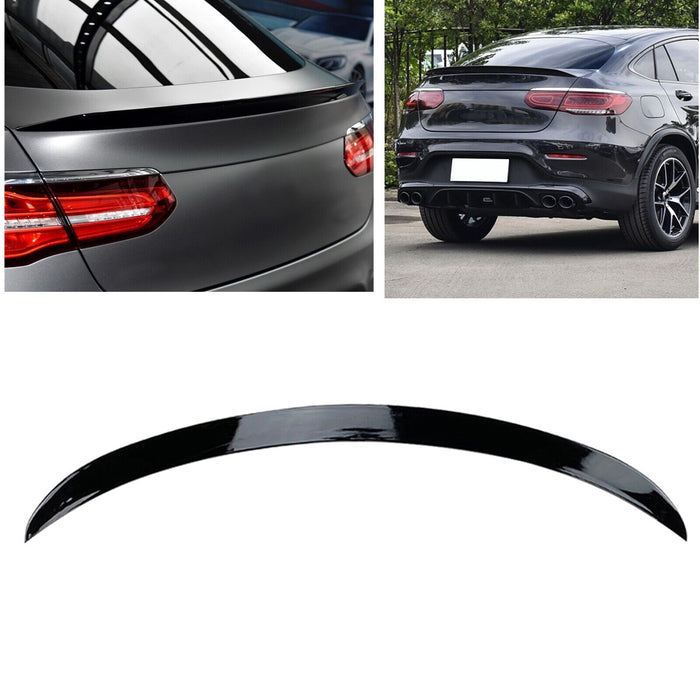 ABS Glossy Black Rear Spoiler fit for Mercedes-Benz GLC-Class【C253 Coupe】【GLC200/220/250/300/350 & GLC43 GLC63 AMG】【GLC43 AMG Style】