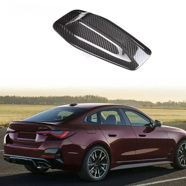 Dry Carbon Fibre Roof Shark Fin Antenna Stick-on Cover for BMW【G20 LCI】 【G26 G87】【G80 G82 M3 M4】【G42 G22 G23 LCI】