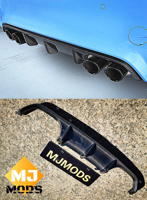 Carbon Fibre Rear Bumper Diffuser for BMW【F80 M3 & F82 F83 M4】【MP Style】 (4462893432906)