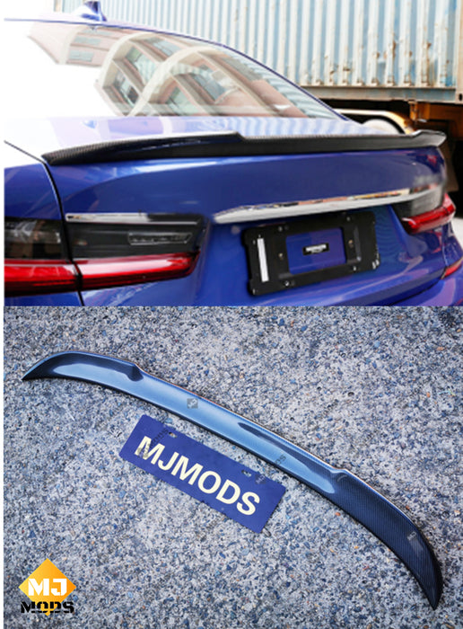 Carbon Fibre Rear Boot Spoiler fit for BMW【G20 Sedan M340 330/320】18+【CS】 (6541684703306)