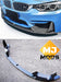 Carbon Fibre Front Bumper Lip for BMW【F80 M3 & F82 F83 M4】【MP Style】 (4461619675210)