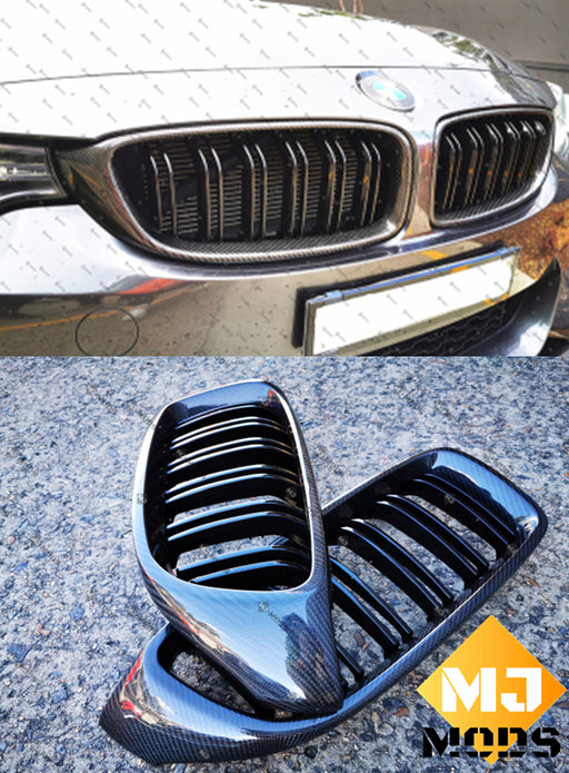 Carbon Fibre Front Grille for BMW【F32/33/36 M3/F80 M4/F82】【420d/420i/428i/430i/435i/440i M4 F82/F83 M3 F80】 (4320917651530)