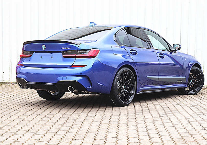ABS GLOSSY BLACK SIDE SKIRT fit for BMW 3 Series【G20/G21 M340 330/320 M Sport】 (4648670298186)