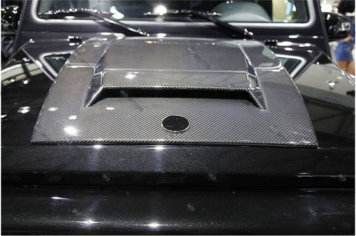 Carbon Fibre Front Bonnet Hood For MERCEDES BENZ【W463 G63 G55 G350 G400】【2011+】 (6627758145610)